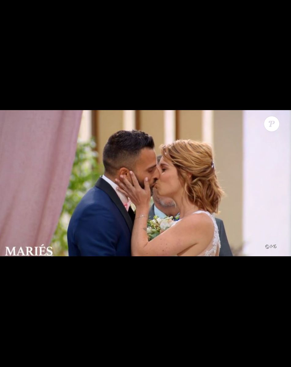 Mariage de Marianne et Aurélien dans "Mariés au premier regard 2021", sur M6