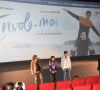 Christophe Barratier, Yoann Eloundou et Victor Belmondo - Avant-première du film "Envole-moi" au cinéma Pathé-Wepler à Paris. Le 19 mai 2021. © Coadic Guirec / Bestimage