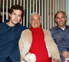 Victor Belmondo, Jean-Paul Belmondo, Paul Belmondo - Lancement du livre "Mes recettes bonne humeur" de Luana Belmondo. Paris. © Dominique Jacovides/Bestimage