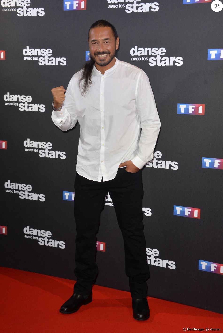 Moundir Zoughari au photocall de la saison 10 de l'émission "Danse avec les stars" (DALS) au siège de TF1 à Boulogne-Billancourt, France, le 4 septembre 2019. © Veeren/Bestimage