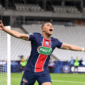 Kylian Mbappé (PSG) - Le Paris Saint Germain (PSG) remporte la Coupe de France de football 2 à 0 face à Monaco au stade de France à Saint-Denis le 19 mai 2021 © Anthony Bibard/FEP / Panoramic / Bestimage 