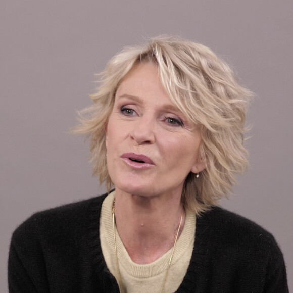 Sophie Davant en interview pour Purepeople pour la sortie de son nouveau livre "Tout ce qui nous lie", chez Albin Michel. Le 17 mai 2021.