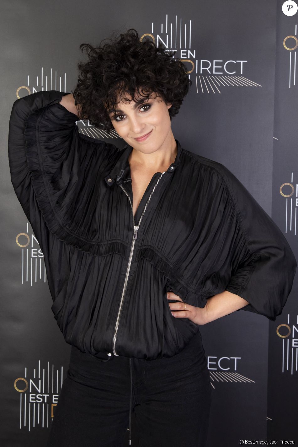Exclusif - Barbara Pravi - Backstage de l'émission OEED (On Est En Direct) © Jack Tribeca / Bestimage
