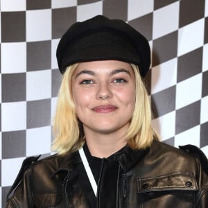 Exclusif - Louane Emera - Vernissage de l'exposition "Race Kit" par le photographe Mathieu César au concept store Montaigne Market à Paris, France, le 25 septembre 2018. © Giancarlo Gorassini/Bestimage