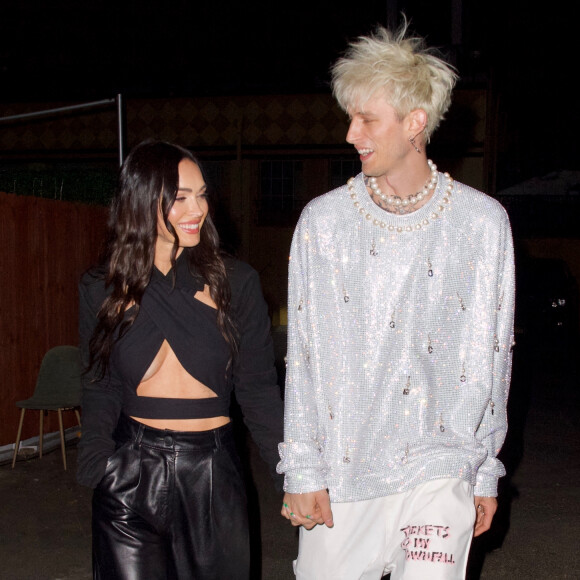 Megan Fox et Machine Gun Kelly. Le 21 avril 2021.