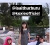 Maxim Nucci et Isabelle Ithurburu rendent visite à Sandra Sisley. Instagram. Le 24 mai 2021.