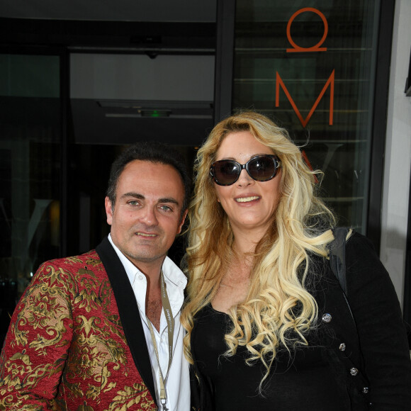 Exclusif - Laurent Amar et Loana Petrucciani arrivent à l'hôtel Five Seas lors du 72ème Festival International du Film de Cannes, France, le 21 mai 2019.