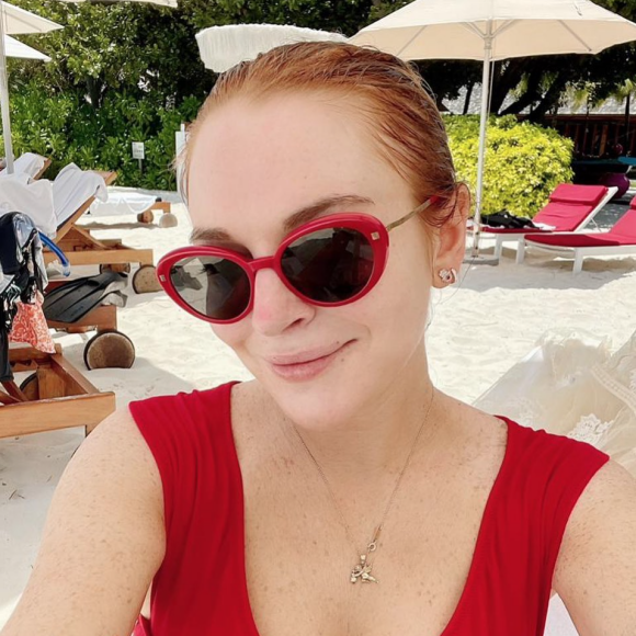 Lindsay Lohan en 2021.