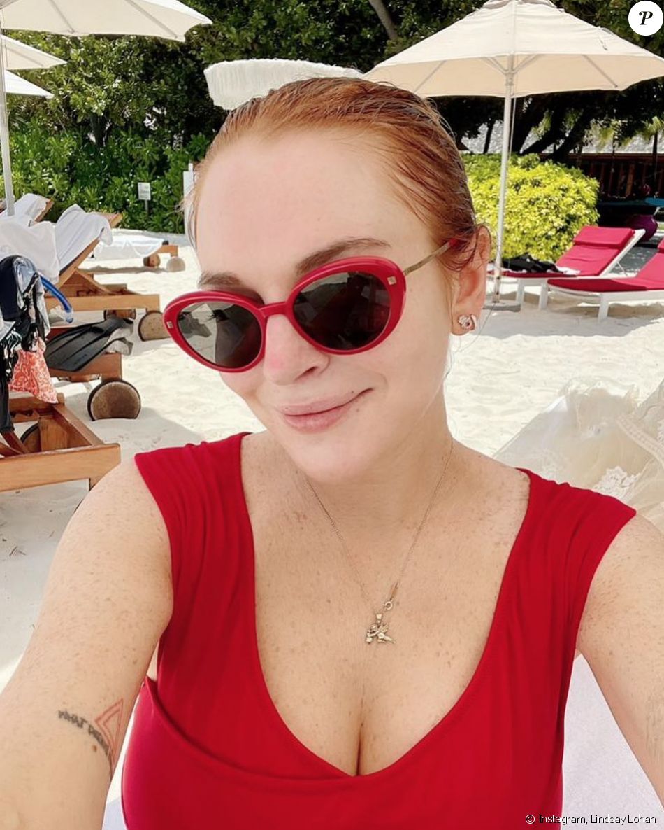 Lindsay Lohan en 2021.
