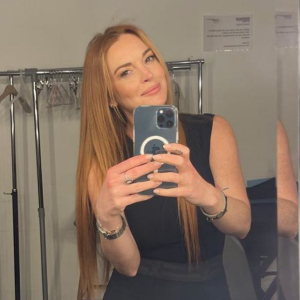 Lindsay Lohan, le 22 avril 2021.
