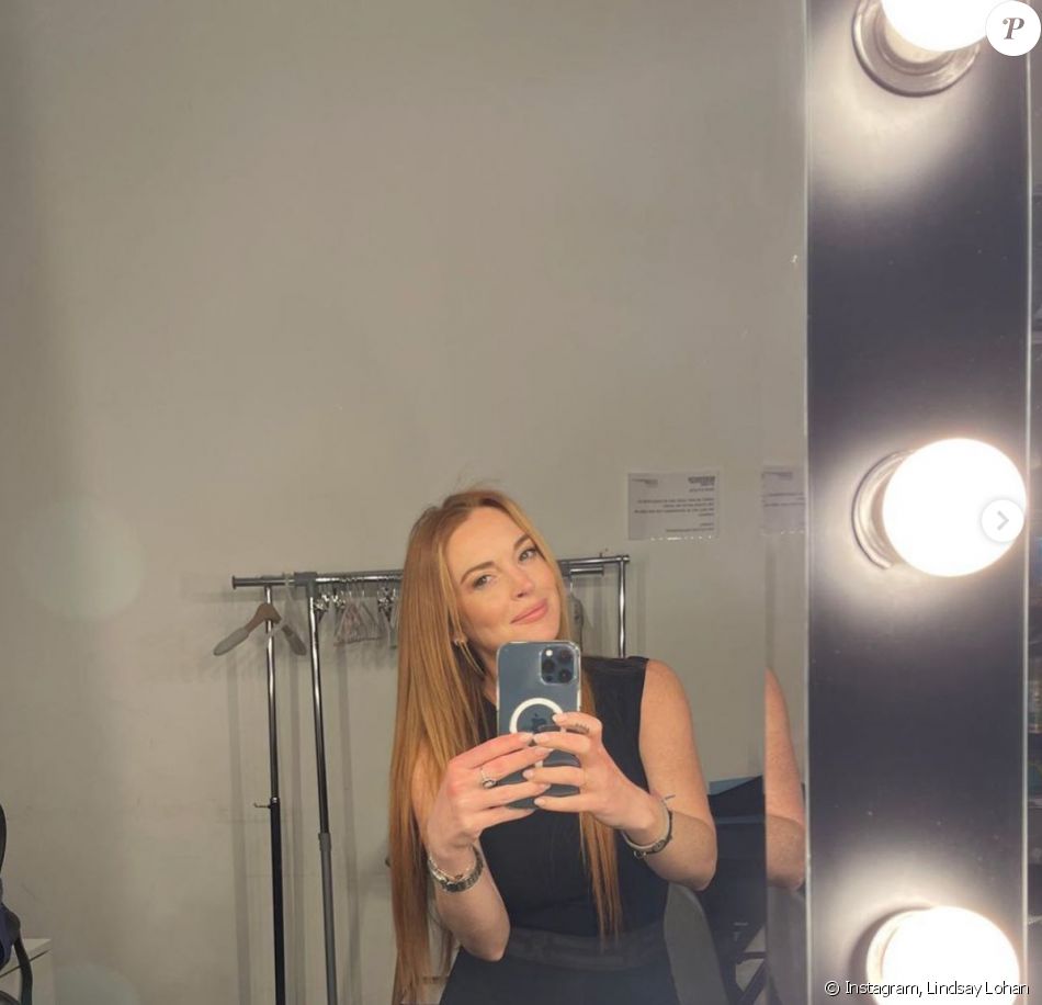 Lindsay Lohan, le 22 avril 2021.