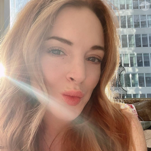 Lindsay Lohan, le 4 mai 2021.