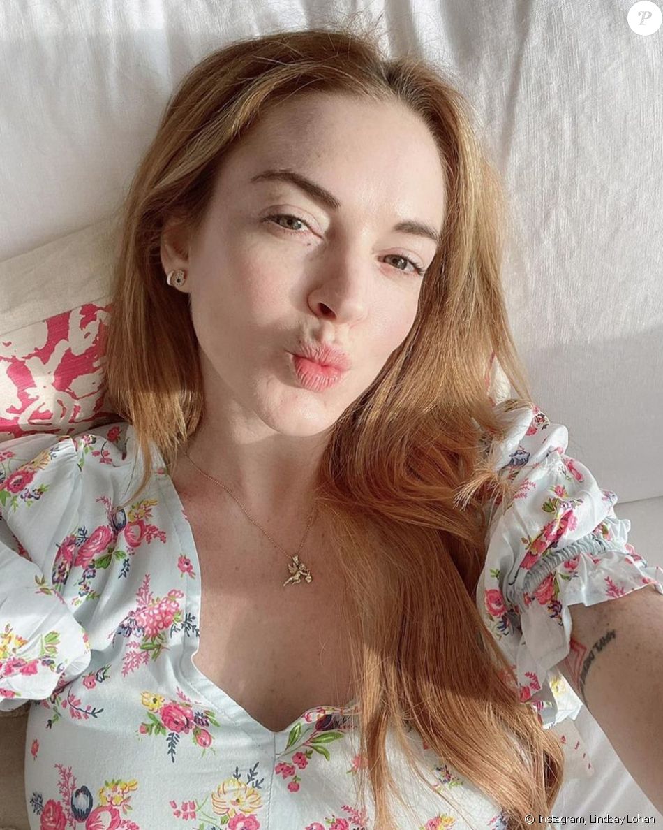 Lindsay Lohan, le 4 avril 2021.
