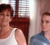 Jamie Lee Curtis et Lindsay Lohan dans le film 'Freaky Friday'. Mai 2003.