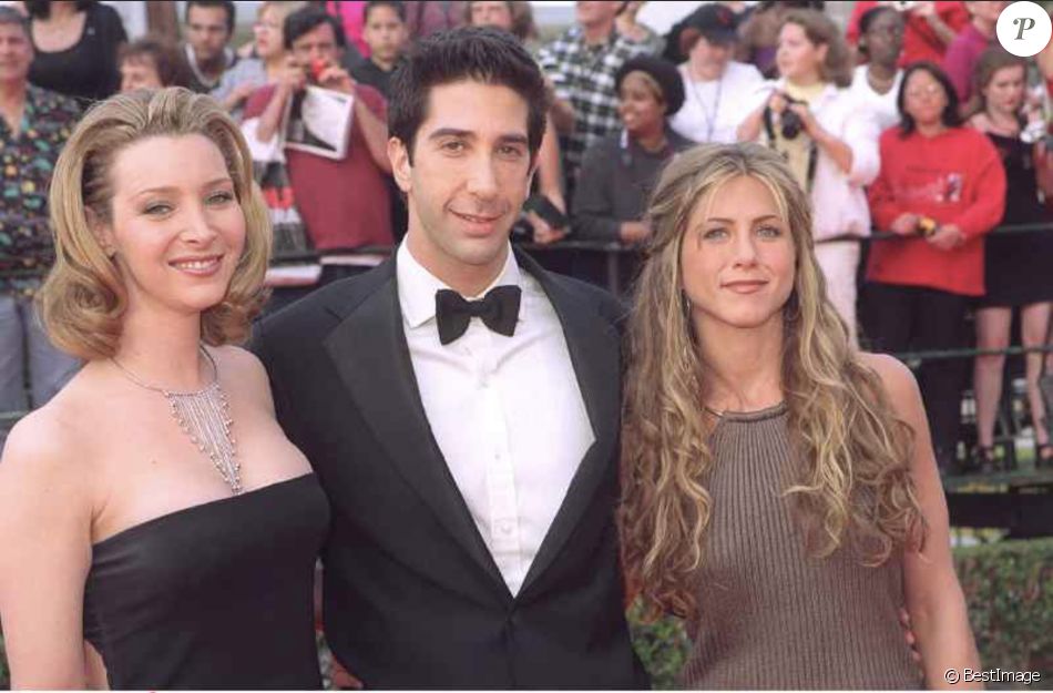 Lisa Kudrow, David Schwimmer et Jennifer Aniston.