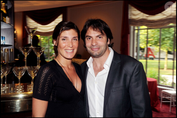 Christophe Dominici et sa femme Loretta à Paris