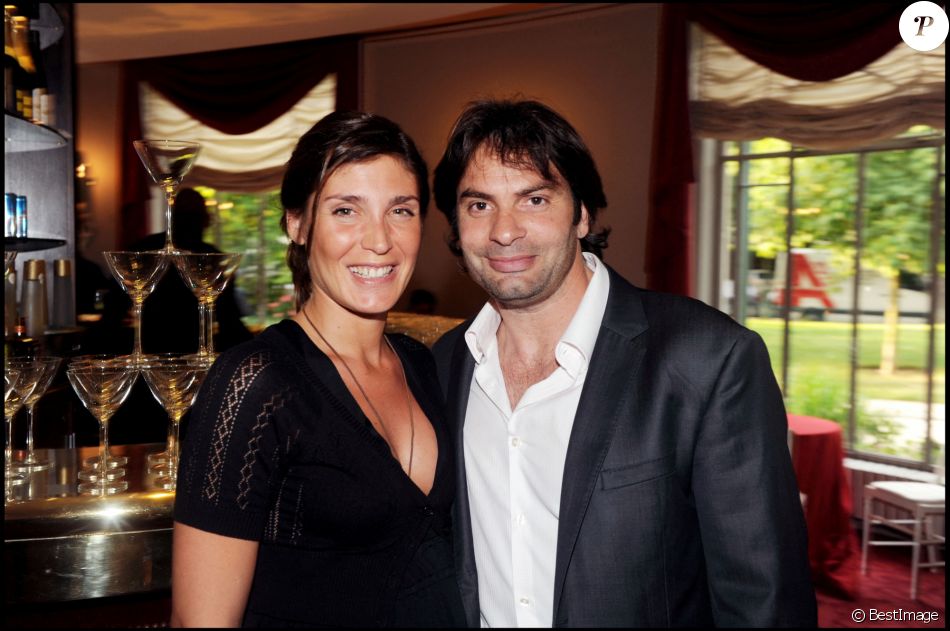 Christophe Dominici et sa femme Loretta à Paris
