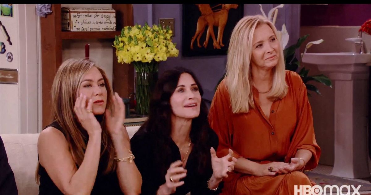 Jennifer Aniston, Courteney Cox et Lisa Kudrow dans l ...