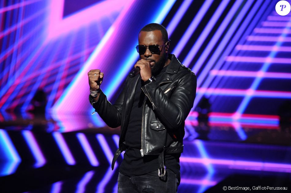 Exclusif - Maitre Gims - Enregistrement de l'émission "La Chanson secrète 5", qui sera diffusée le 11 janvier 2020 sur TF1, à Paris. Le 17 décembre 2019 © Gaffiot-Perusseau / Bestimage