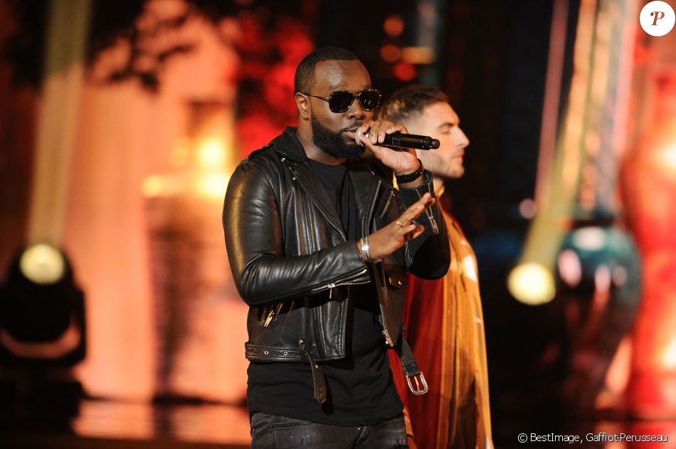 Exclusif -Maitre Gims - Surprises - Enregistrement de l'émission "La Chanson secrète 5", qui sera diffusée le 11 janvier 2020 sur TF1, à Paris. Le 17 décembre 2019 © Gaffiot-Perusseau / Bestimage