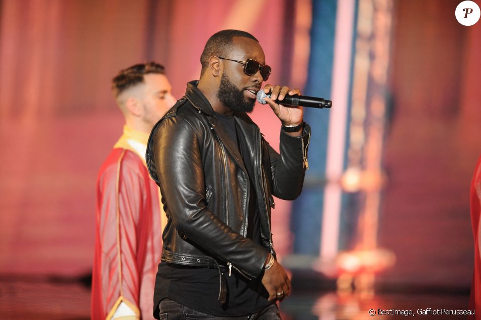 Exclusif -Maitre Gims - Surprises - Enregistrement de l'émission "La Chanson secrète 5", qui sera diffusée le 11 janvier 2020 sur TF1, à Paris. Le 17 décembre 2019 © Gaffiot-Perusseau / Bestimage