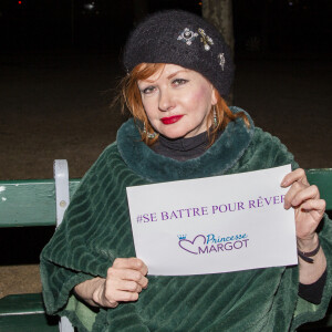 Exclusif - Catherine Jacob - Les célébrités posent pour soutenir l'association Princesse Margot qui vient de signer avec la Région Ile de France l'ouverture de la maison de parents Marg'Home à Paris le 15 février 2020. © Jack Tribeca/Bestimage 