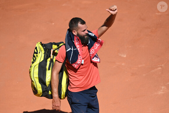 Benoit Paire s'est incliné au premier tour de Roland-Garros, face à Casper Ruud. Paris, le 31 mai 2021. © Jean-Baptiste Autissier/Panoramic/Bestimage