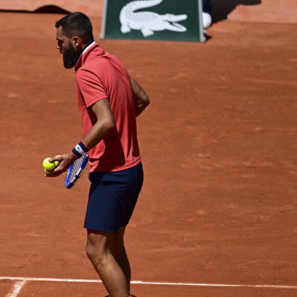 Benoit Paire s'est incliné au premier tour de Roland-Garros, face à Casper Ruud. Paris, le 31 mai 2021. © Jean-Baptiste Autissier/Panoramic/Bestimage