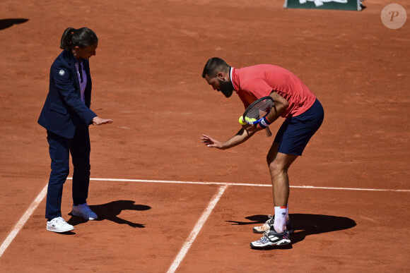 Benoit Paire s'est incliné au premier tour de Roland-Garros, face à Casper Ruud. Paris, le 31 mai 2021. © Jean-Baptiste Autissier/Panoramic/Bestimage