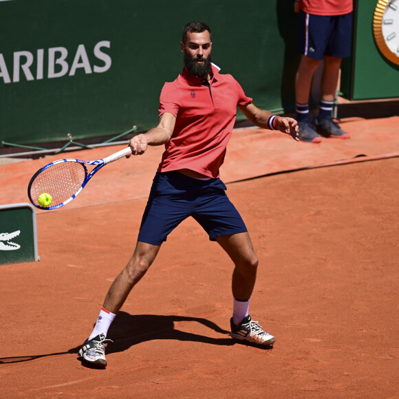 Benoit Paire s'est incliné au premier tour de Roland-Garros, face à Casper Ruud. Paris, le 31 mai 2021. © Jean-Baptiste Autissier/Panoramic/Bestimage