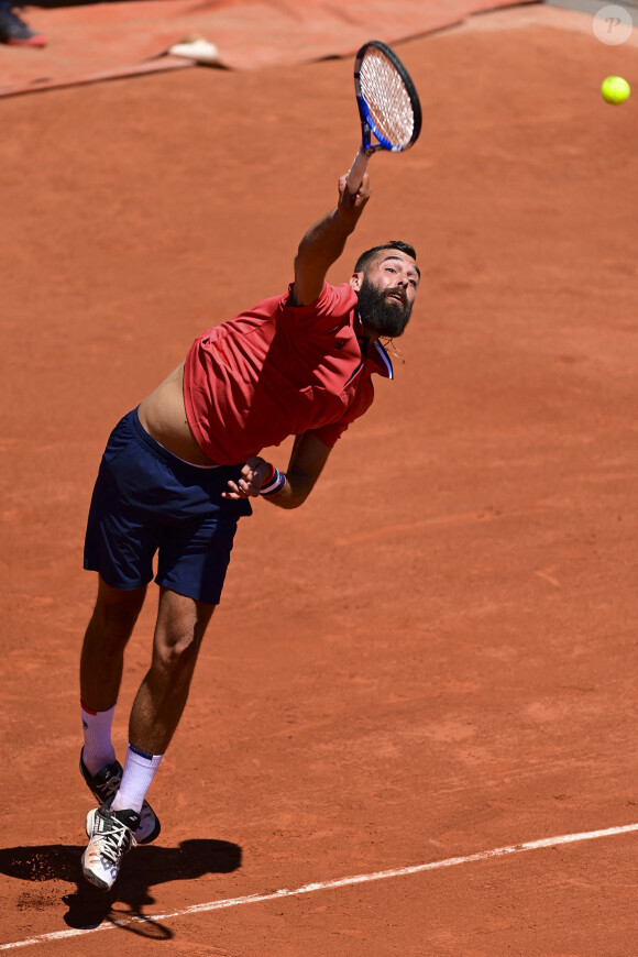 Benoit Paire s'est incliné au premier tour de Roland-Garros, face à Casper Ruud. Paris, le 31 mai 2021. © Jean-Baptiste Autissier/Panoramic/Bestimage