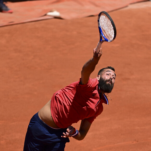 Benoit Paire s'est incliné au premier tour de Roland-Garros, face à Casper Ruud. Paris, le 31 mai 2021. © Jean-Baptiste Autissier/Panoramic/Bestimage