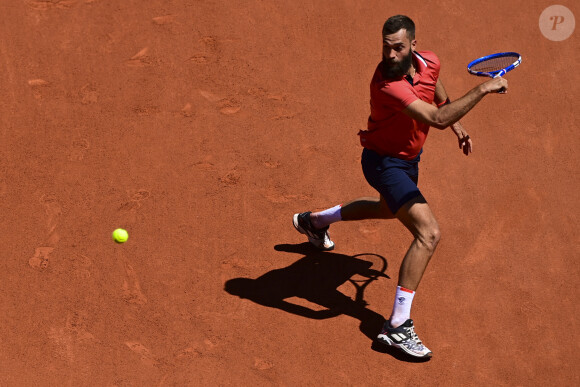 Benoit Paire s'est incliné au premier tour de Roland-Garros, face à Casper Ruud. Paris, le 31 mai 2021. © Jean-Baptiste Autissier/Panoramic/Bestimage