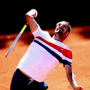 Hugo Gaston s'est incliné face à Richard Gasquet pour le premier tour de Roland-Garros. Paris, le 1er juin 2021. © Dominique Jacovides / Bestimage