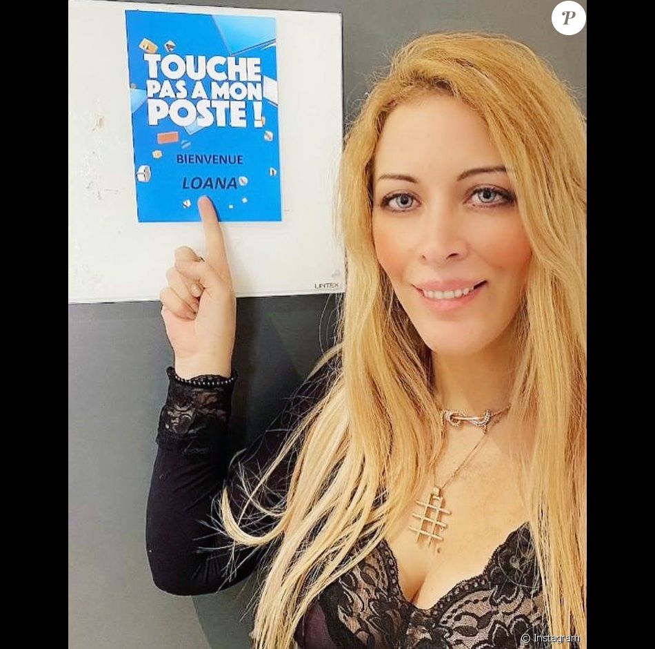 Loana, ex-star de télé-réalité.