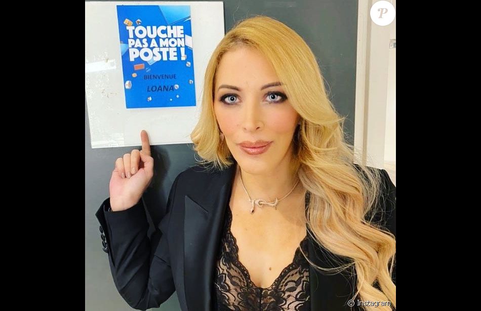 Loana, ex-star de télé-réalité.