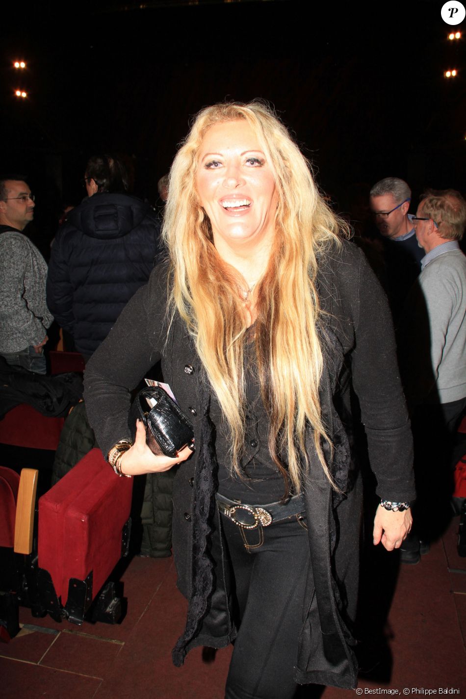 Loana Petrucciani à la première du spectacle "Danièle Gilbert et les idoles de Midi-Première" au Casino de Paris le 11 mars 2019. © Philippe Baldini/Bestimage