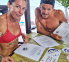Alix et Mathieu (Koh-Lanta) ensemble en voyage en Polynésie française - Instagram