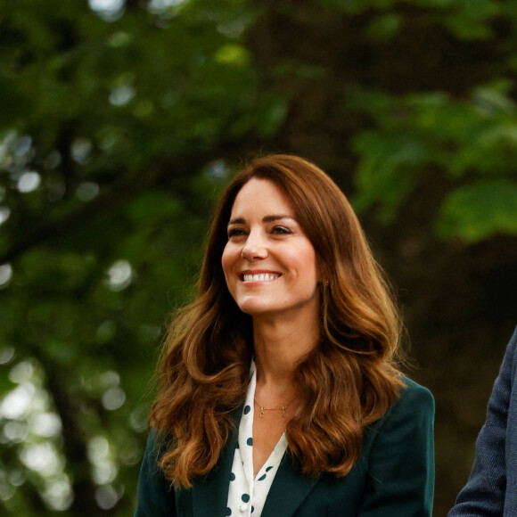 Le prince William, duc de Cambridge et Kate Middleton, duchesse de Cambridge, à Édimbourg, Ecosse, Royaume Uni, le 27 mai 2021.