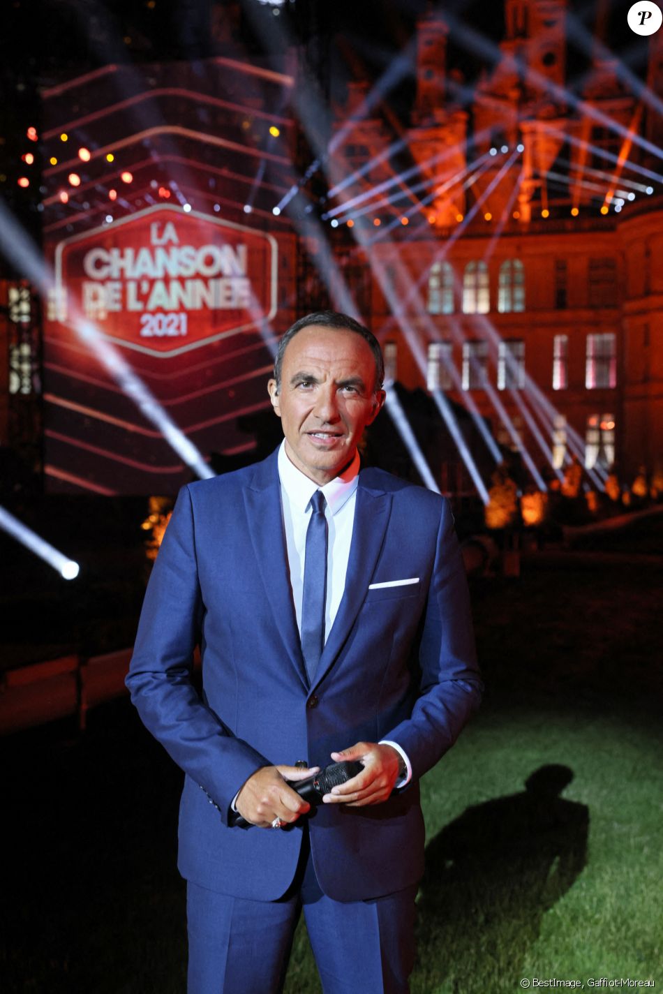 Exclusif - Nikos Aliagas - Enregistrement de l'émission "La chanson de l'année" au château de Chambord, qui sera diffusée sur TF1 © Gaffiot-Moreau / Bestimage