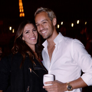 Exclusif - Iris Mittenaere (Miss France et Miss Univers) et son compagnon Diego El Glaoui - Maëva Coucke fête son 26ème anniversaire sur la péniche "Pastel" avec ses amis à Paris. © Rachid Bellak/Bestimage