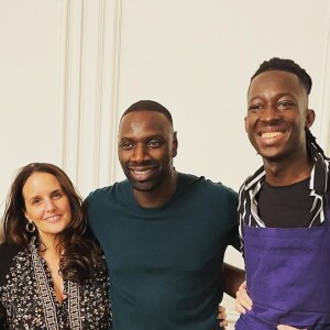 Omar Sy, son épouse Hélène Sy et l'équipe de la série Netflix "Lupin" régalés par Mory Sacko, chef révélé dans "Top Chef".