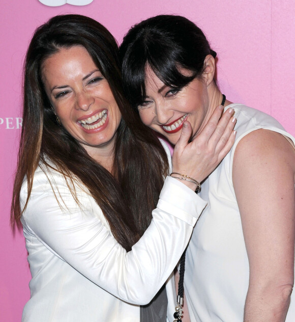 Shannen Doherty et Holly Marie Combs - Soirée "Us Weekly Hot Hollywood arty" à Hollywood. Le 18 avril 2012.