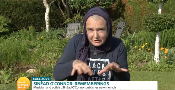 La chanteuse Sinéad O'Connor parle de son passé lors d'un visio exclusif dans l'émission "Good Morning Britain".