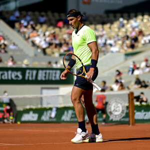 Rafael Nadal a battu Jannik Sinner en trois sets lors de son 8e de finale des internationaux de France de Tennis de Roland Garros 2021. Paris, le 7 juin 2021. © JB Autissier/Panoramic/Bestimage