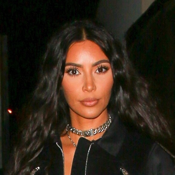 Kim Kardashian à la sortie du restaurant "Craig"s" à Los Angeles, le 4 juin 2021.