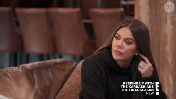 Khloé Kardashian dans le dernier épisode de l'émission "L'Incroyable Famille Kardashian". Los Angeles. Le 4 juin 2021.