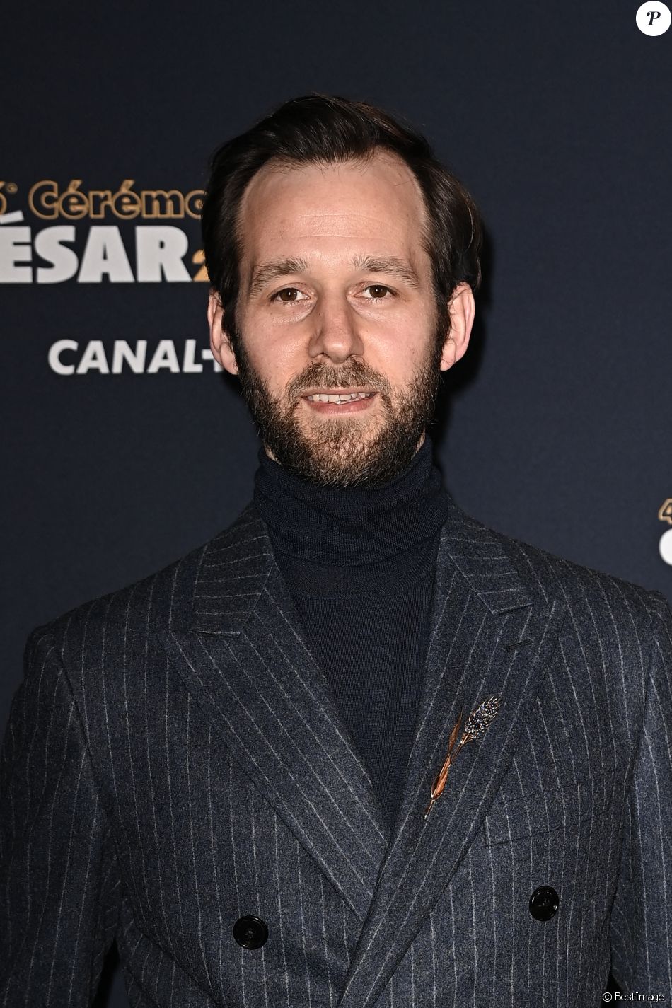 Benjamin Lavernhe - Photocall lors de la 46e cérémonie des César à l'Olympia à Paris le 12 mars 2021. © David Niviere / Pool / Bestimage