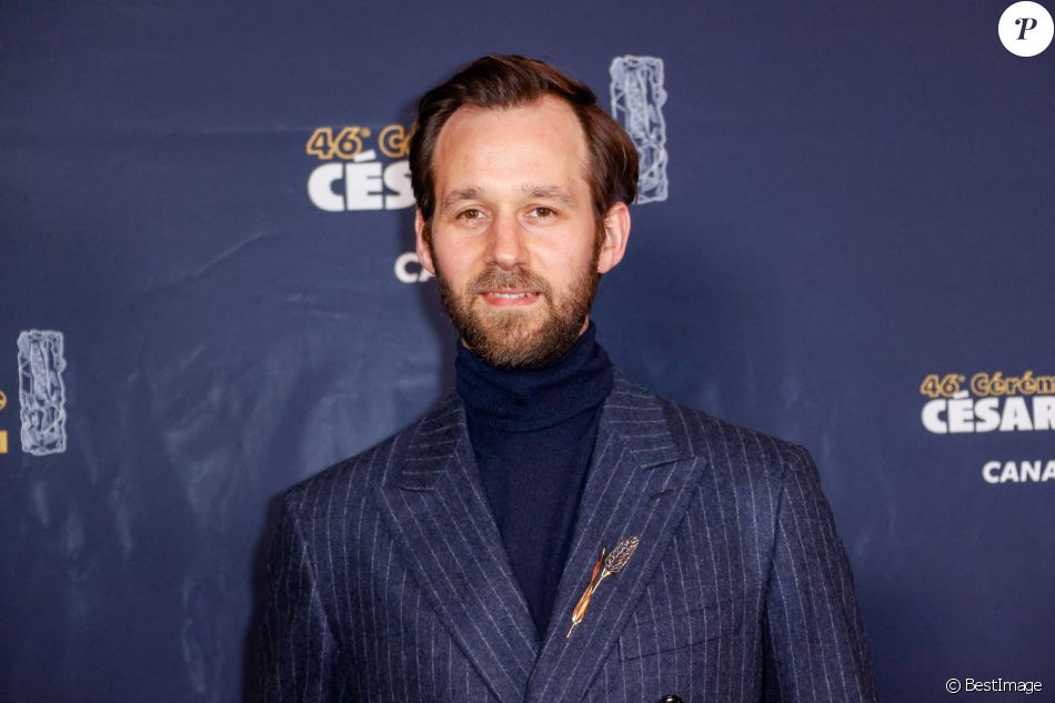 Benjamin Lavernhe - Photocall lors de la 46e cérémonie des César à l'Olympia à Paris. Le 12 mars 2021. © Thomas Samson / Pool / Bestimage