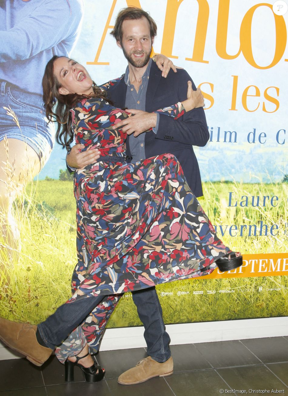 Laure Calamy, Benjamin Lavernhe - Avant-première du film "Antoinette dans les Cévennes" au cinéma MK2 Bibliothèque à Paris. Le 8 septembre 2020. © Christophe Aubert via Bestimage